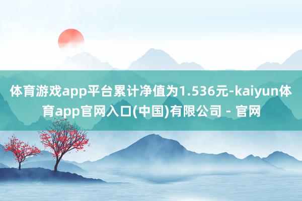 体育游戏app平台累计净值为1.536元-kaiyun体育app官网入口(中国)有限公司 - 官网